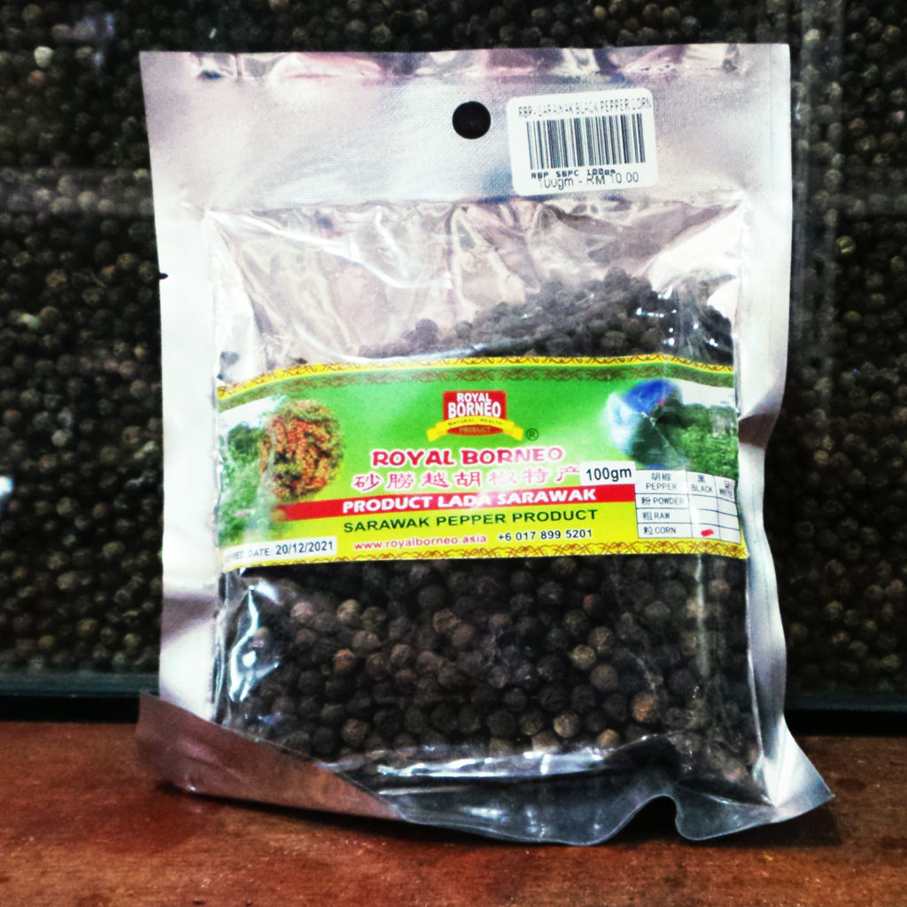 royal borneo black peppercorn 黑胡椒