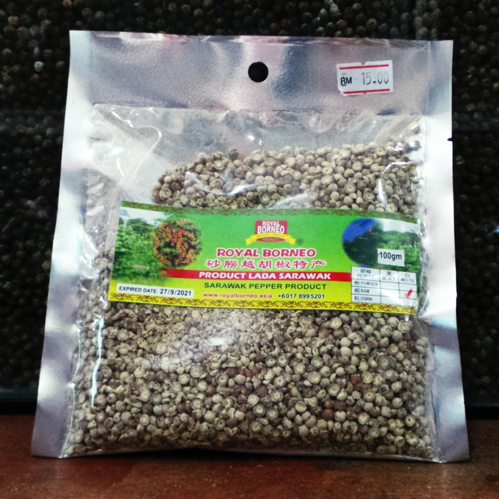 royal borneo coarse white peppercorn