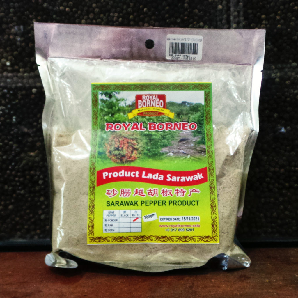 royal borneo white peppercorn powder